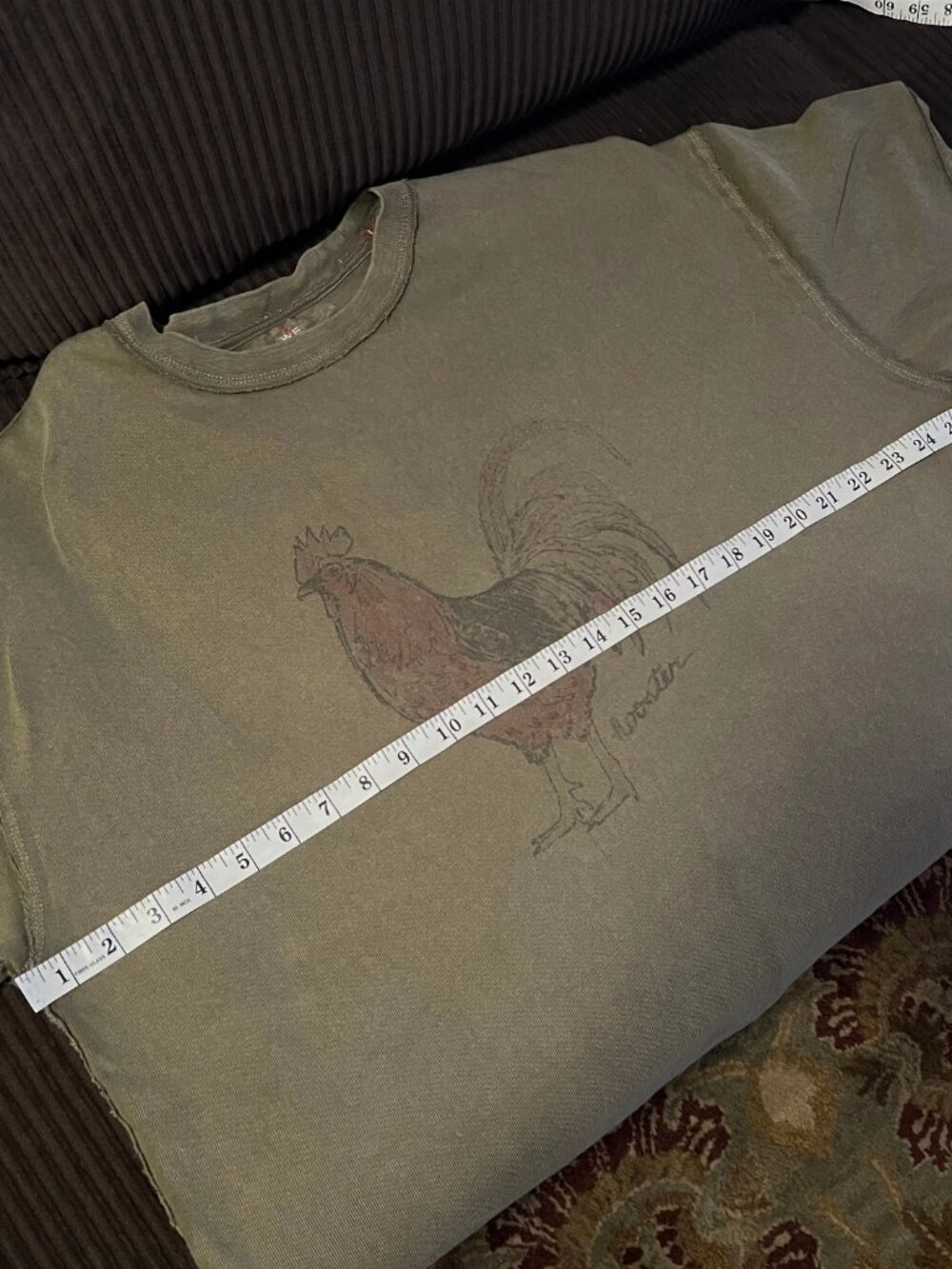Free People We The Free Farm Friends Rooster Graphic Tee M - Picture 5 of 9